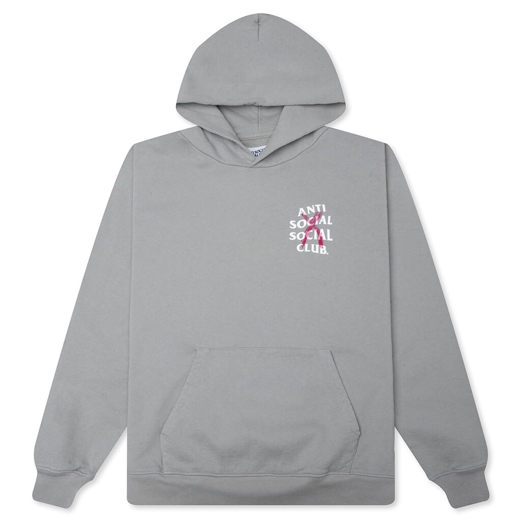 'Cancelled' Hand Painted Hoodie - Grey