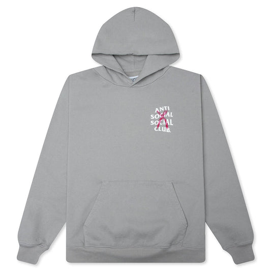 'Cancelled' Hand Painted Hoodie - Grey