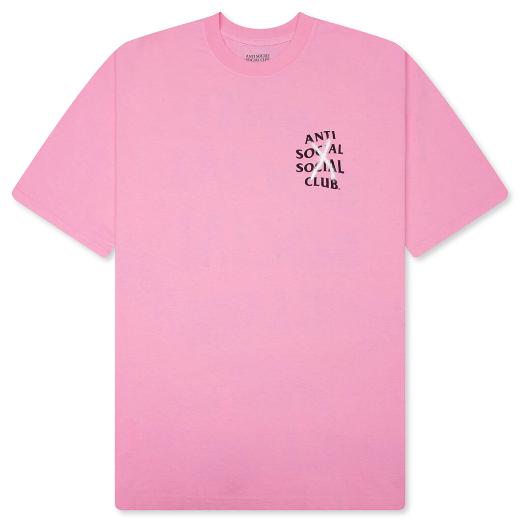 'Cancelled' Hand Painted Tee - Pink