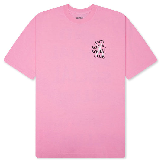 'Cancelled' Hand Painted Tee - Pink