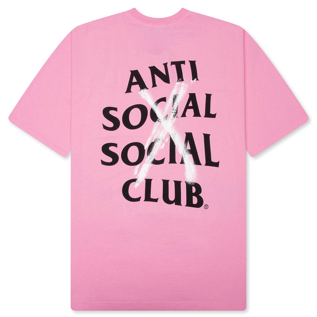 'Cancelled' Hand Painted Tee - Pink