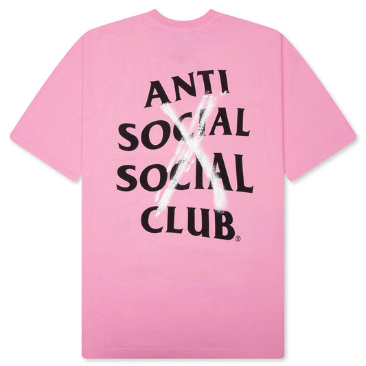 'Cancelled' Hand Painted Tee - Pink