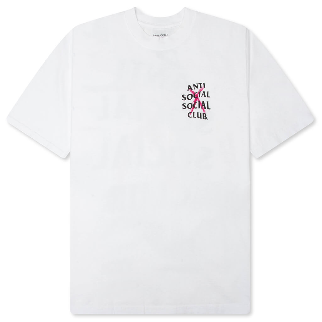 'Cancelled' Hand Painted Tee - White