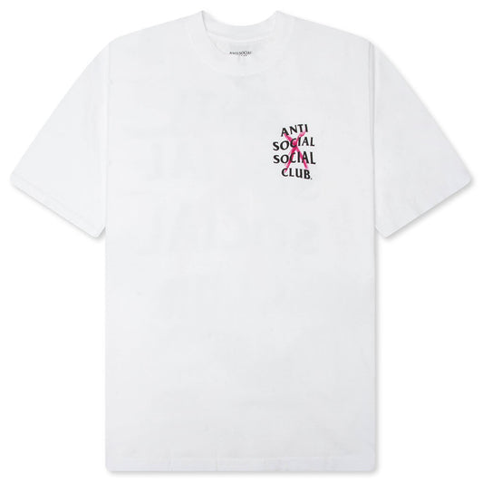 'Cancelled' Hand Painted Tee - White