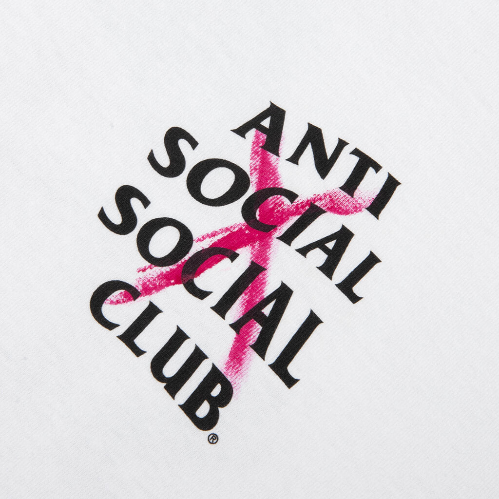 'Cancelled' Hand Painted Tee - White