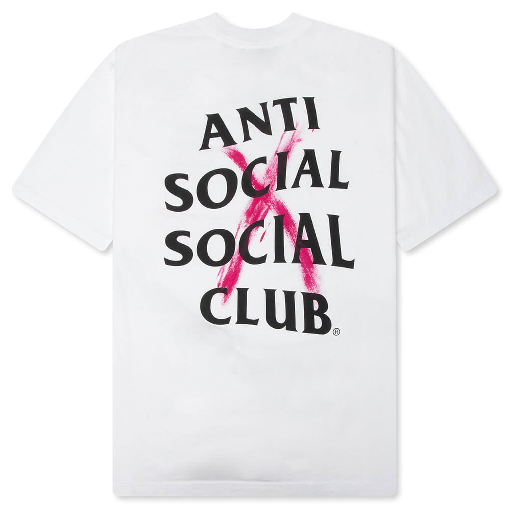 'Cancelled' Hand Painted Tee - White
