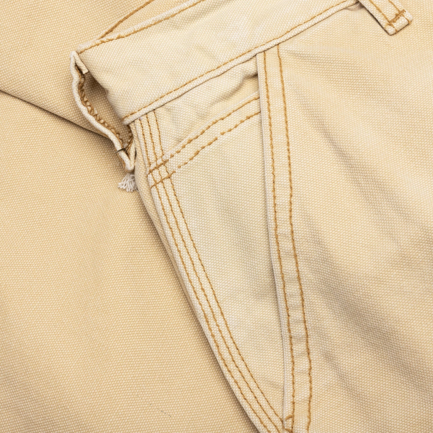 Canvas Double Knee Work Pant - Tan