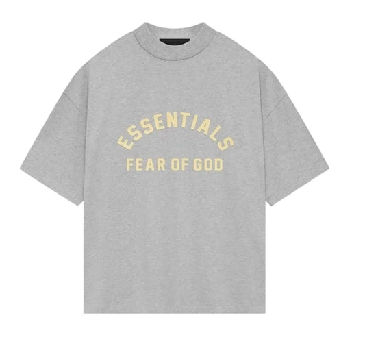 Fear of God Essentials SS24 drop2 Crewneck T-Shirt 'Light Heather Grey' 125SP242006F