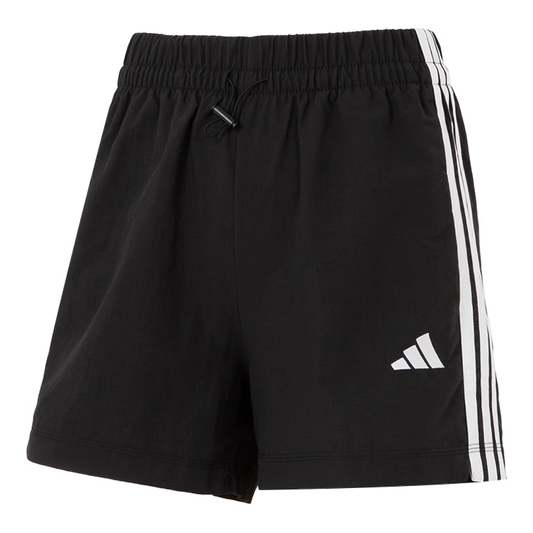 (WMNS) adidas Essentials 3-Stripes Lifestyle Woven Shorts Asia Sizing 'Black' JE1309