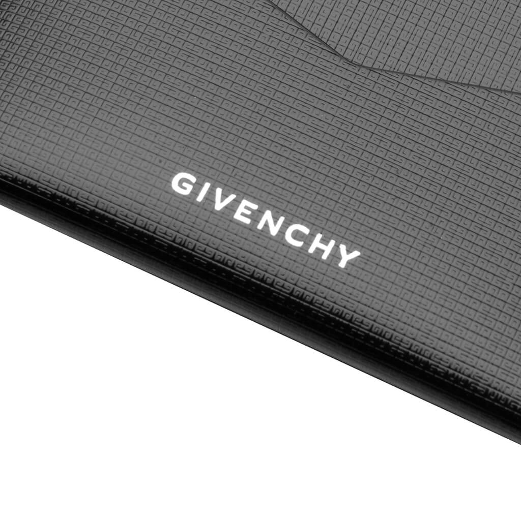 Card Holder in Classic 4G Leather - Black/Burgundy
