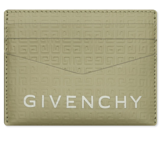 Card Holder in Classic 4G Leather - Khaki