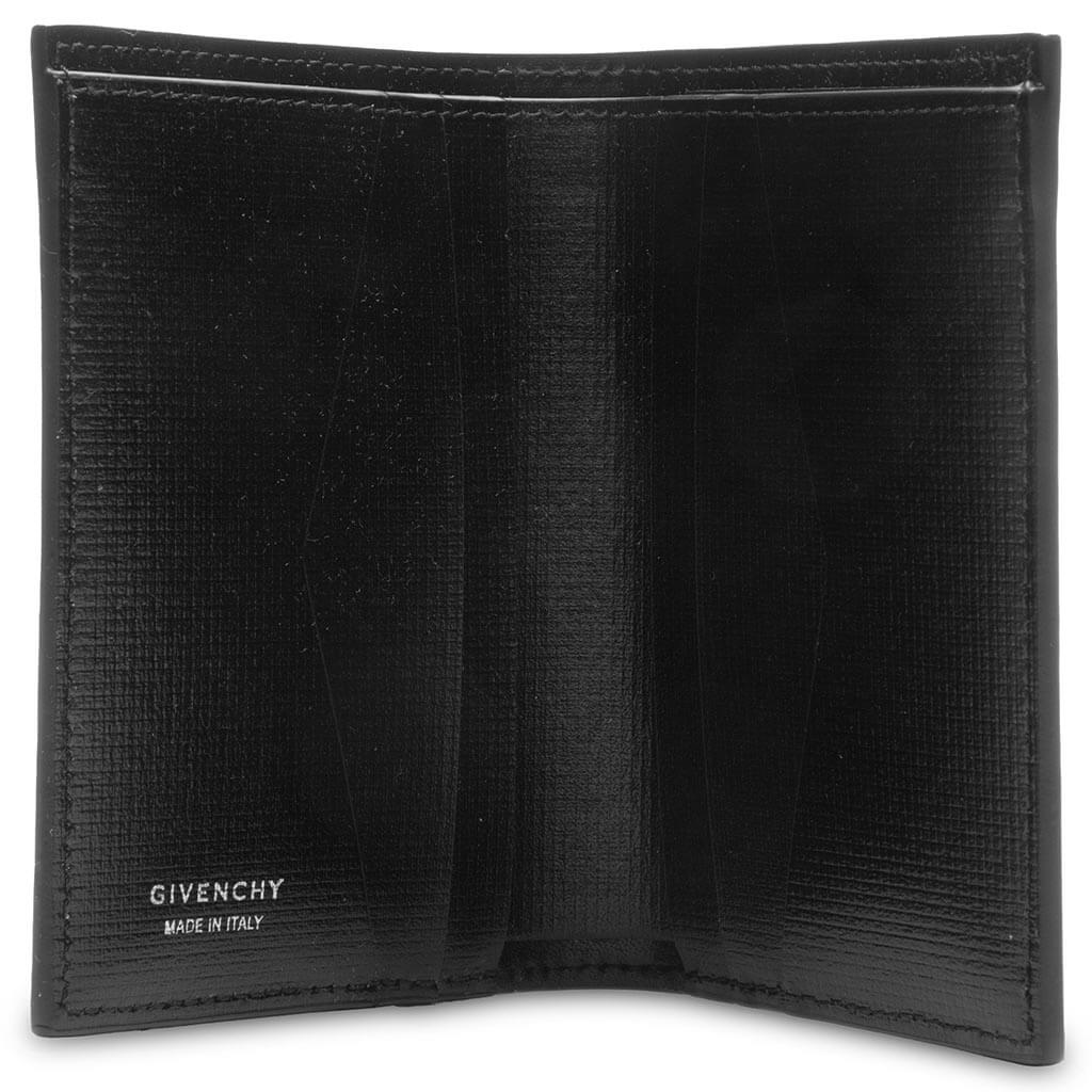 4G Leather Card Holder - Black