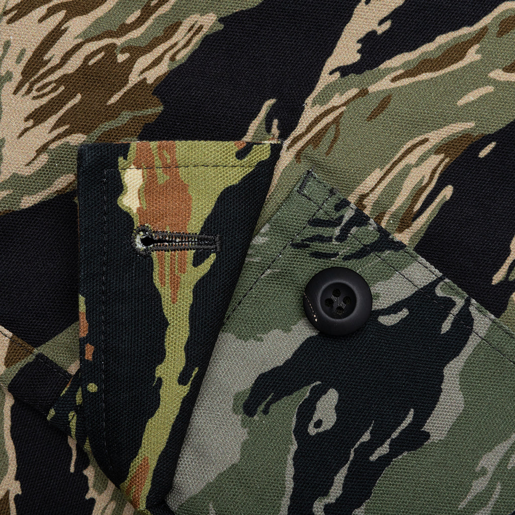 Camo Print Cargo Pants - Multicolored