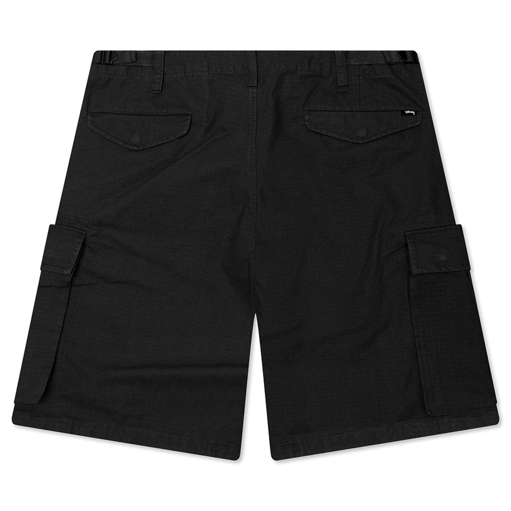 Cargo Ripstop Short - Black