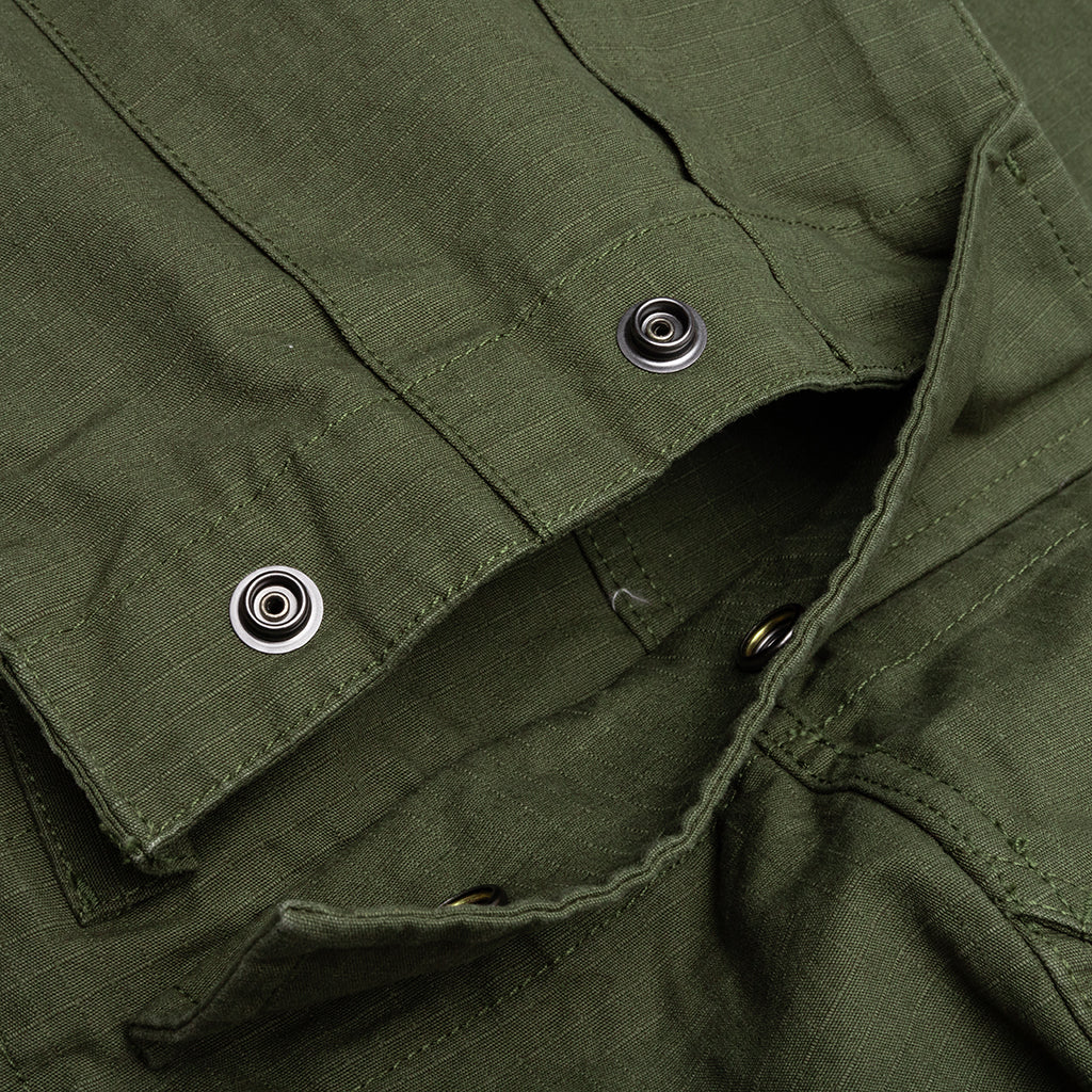 Cargo Ripstop Short - Olive Green