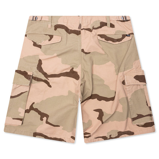 Cargo Ripstop Short - Sand Camo