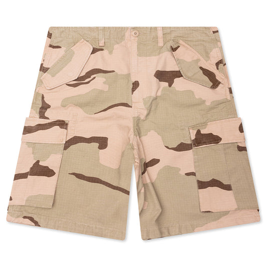 Cargo Ripstop Short - Sand Camo