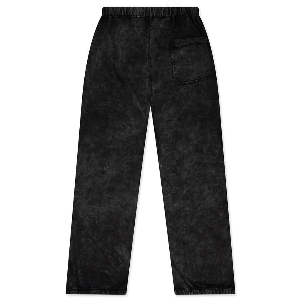 Sweat Pants Combined Cargo Pants - Black