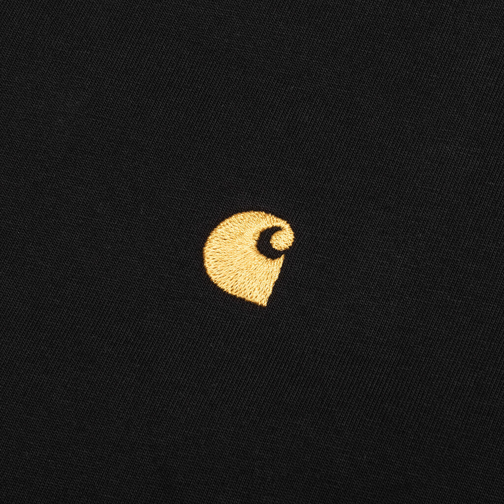 Chase S/S T-Shirt - Black/Gold