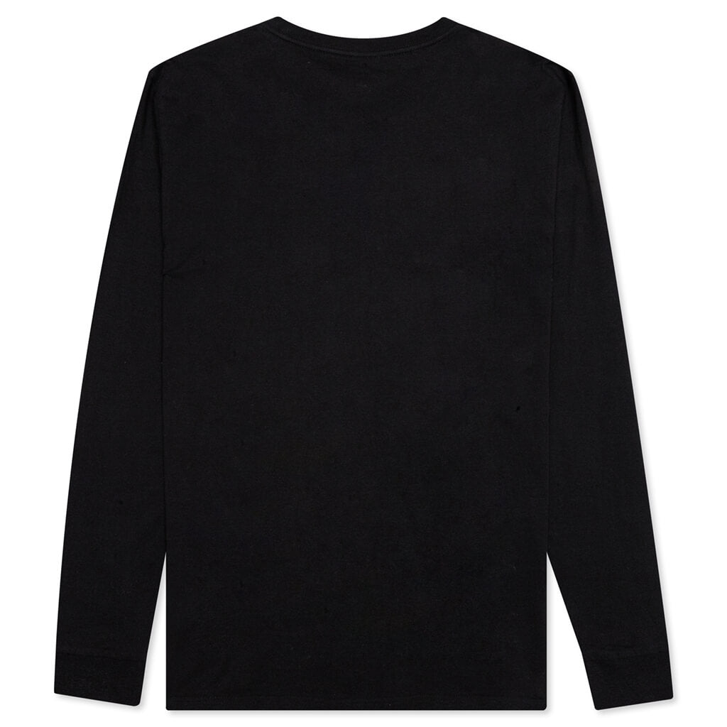 L/S Pocket Tee - Black