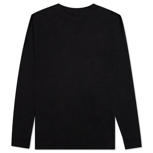 L/S Pocket Tee - Black