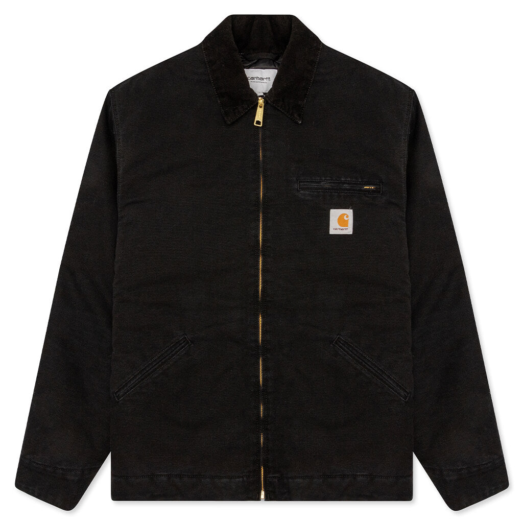 OG Detroit Jacket - Black Aged Canvas
