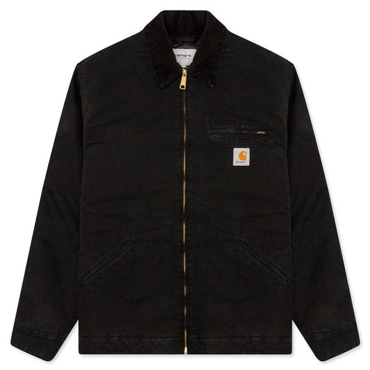OG Detroit Jacket - Black Aged Canvas