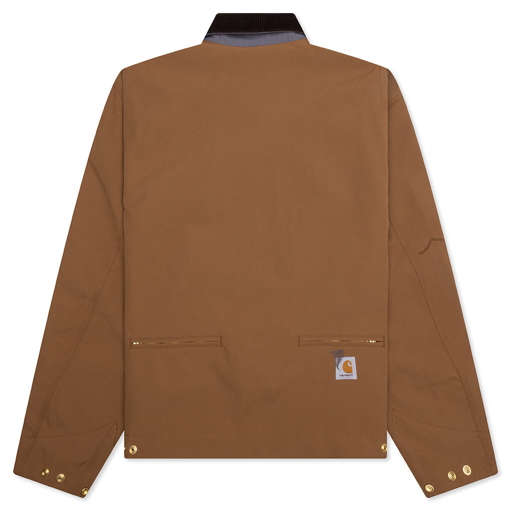 Carhartt WIP x Invincible Reversible Detroit Jacket Max - Hamilton Brown/Wolf Grey