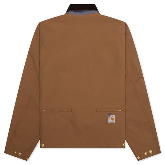 Carhartt WIP x Invincible Reversible Detroit Jacket Max - Hamilton Brown/Wolf Grey