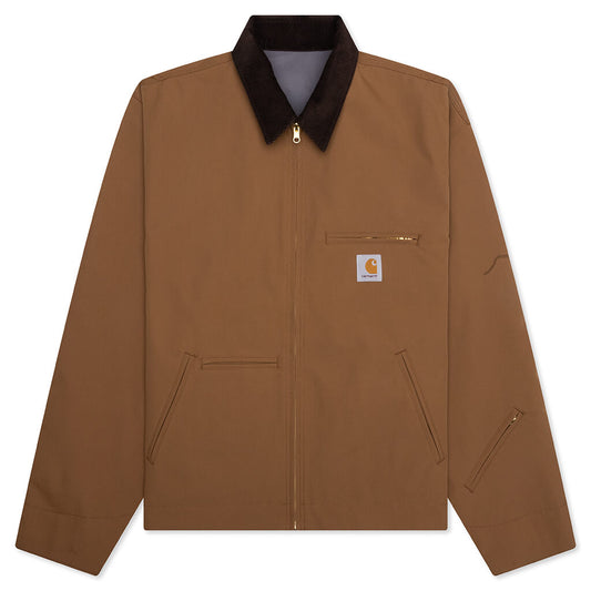 Carhartt WIP x Invincible Reversible Detroit Jacket Max - Hamilton Brown/Wolf Grey