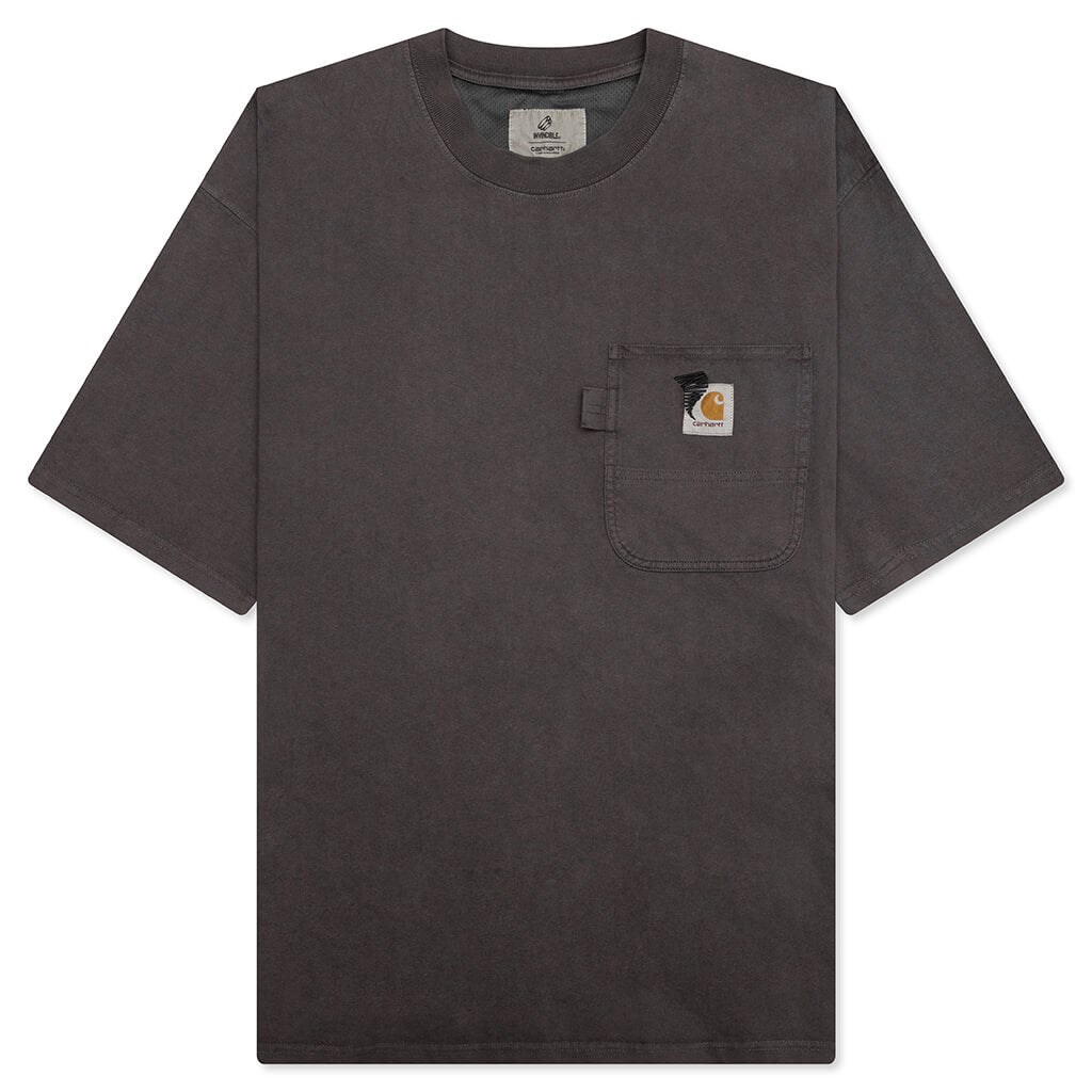 Carhartt WIP x Invincible S/S Pigment Dyed T-Shirt - Soot