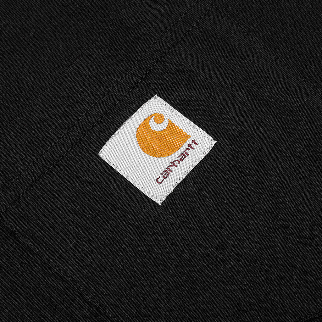 S/S Pocket T-Shirt - Black