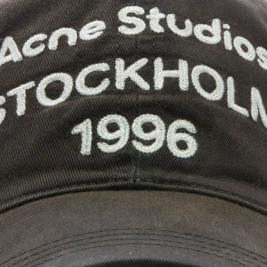 1996 Logo Baseball Cap - Faded Black