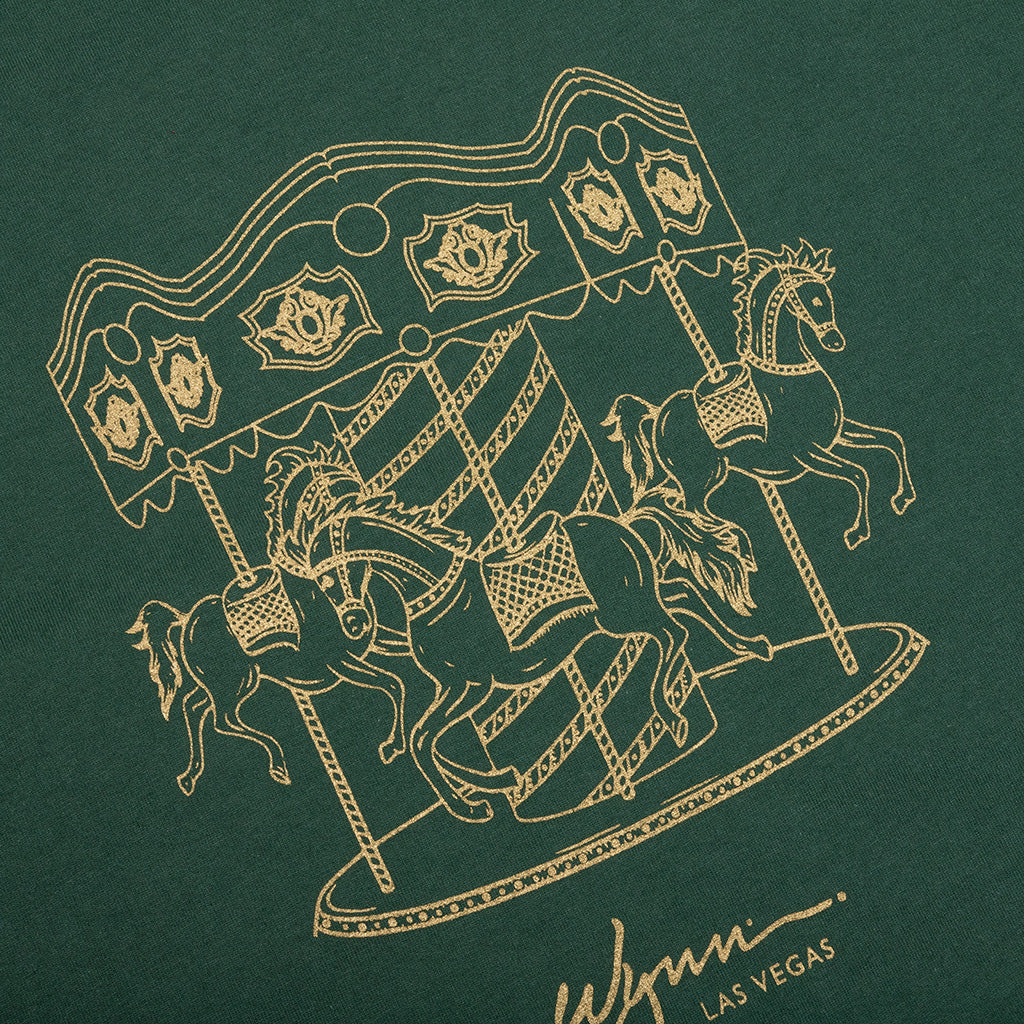 Feature x Wynn Carousel Tee - Dark Green