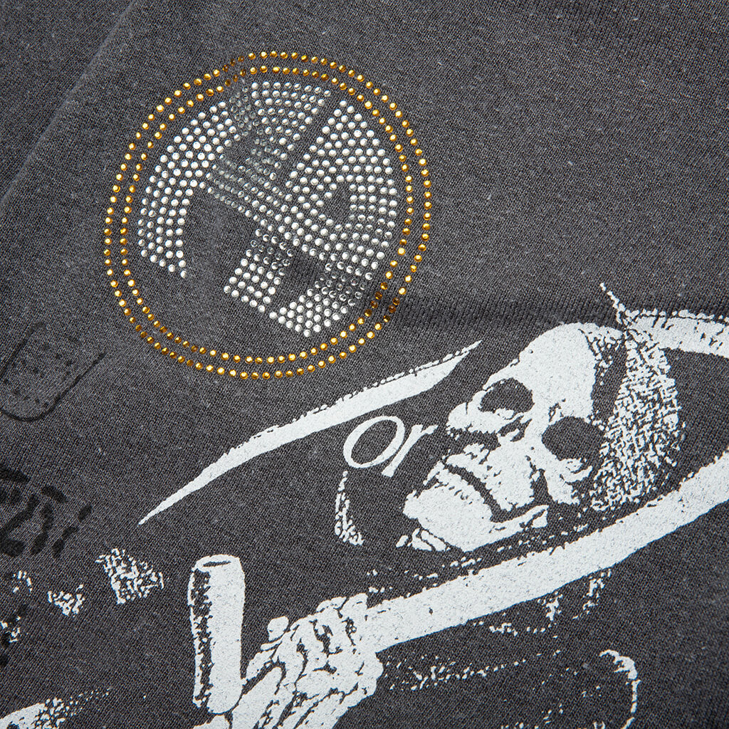 Carrying The Message Sweatshort - Vintage Black