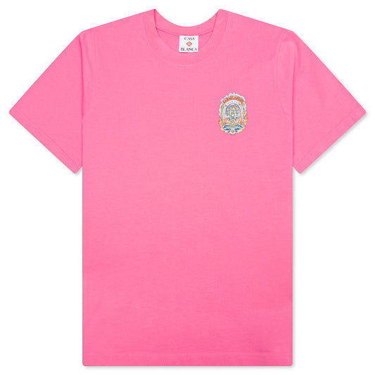 Casa Way Skate Printed T-Shirt - Pink