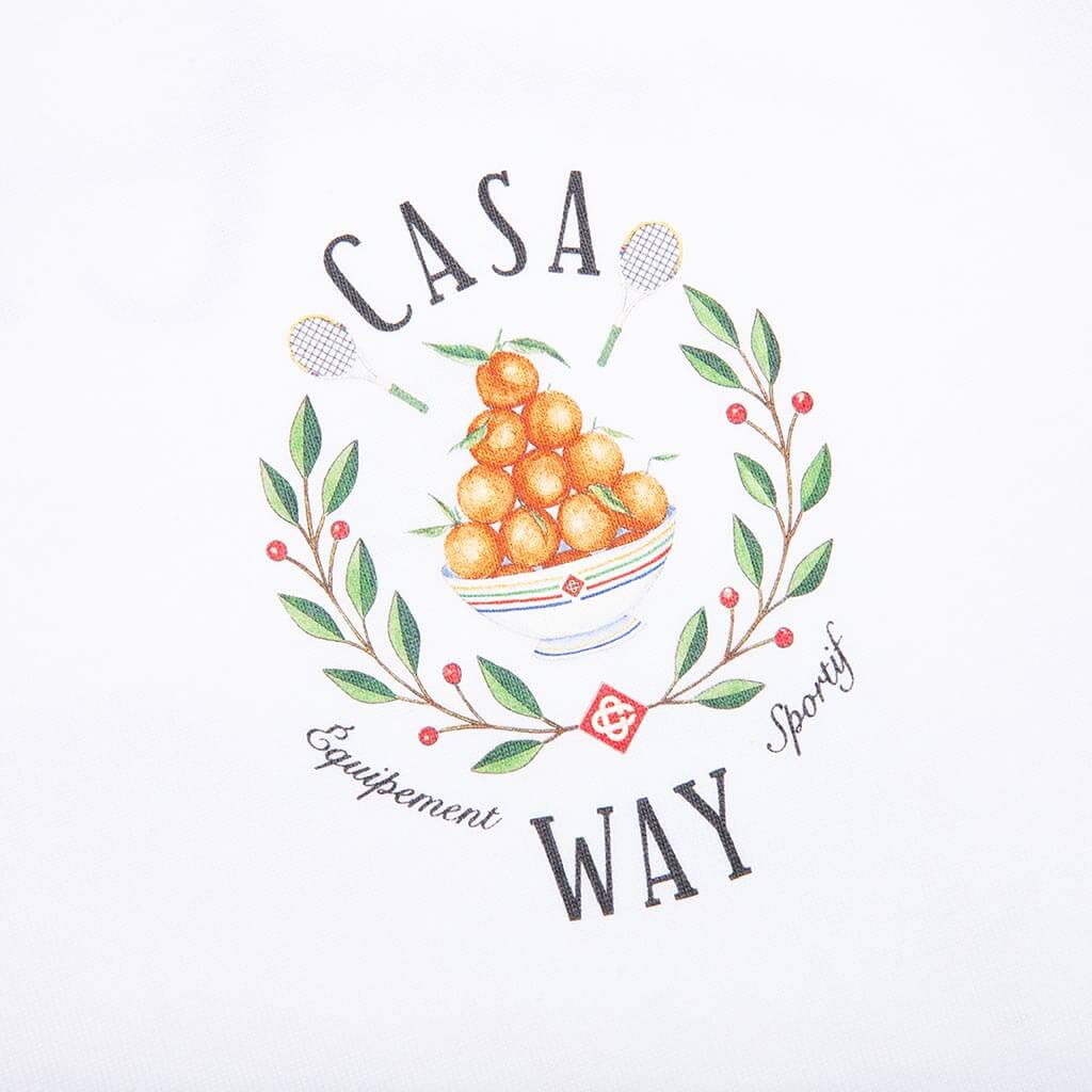 Casa Way Tee - White
