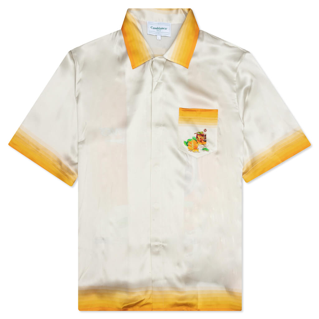 Cuban Collar S/S Shirt - Panoramique