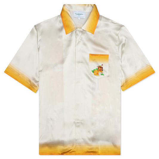 Cuban Collar S/S Shirt - Panoramique