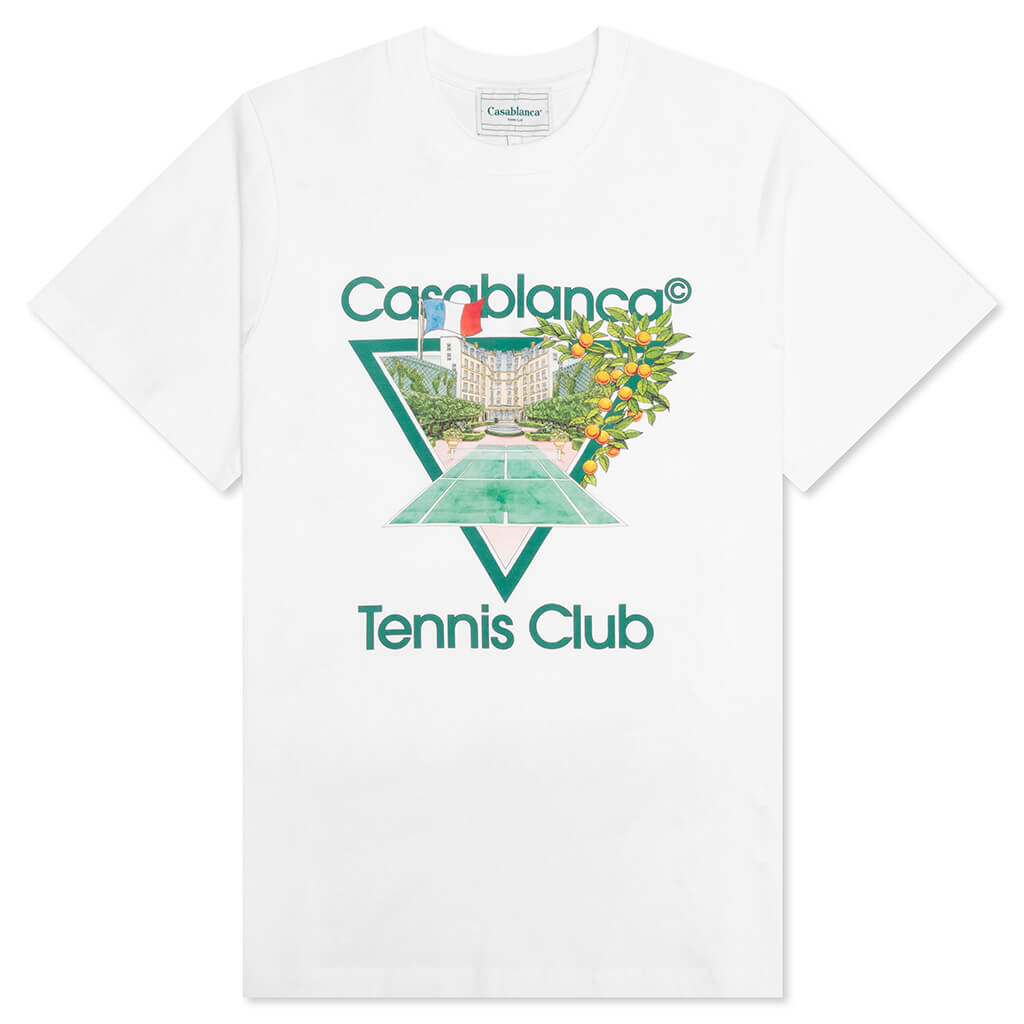 Tennis Club Icon Printed T-Shirt - Tennis Club Icon