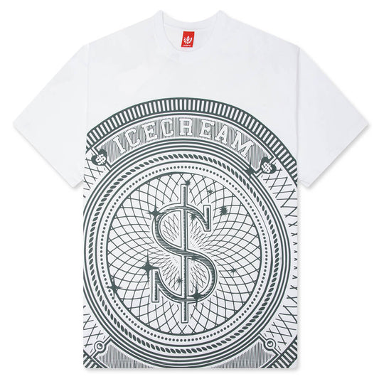 Cash Out S/S Tee - White
