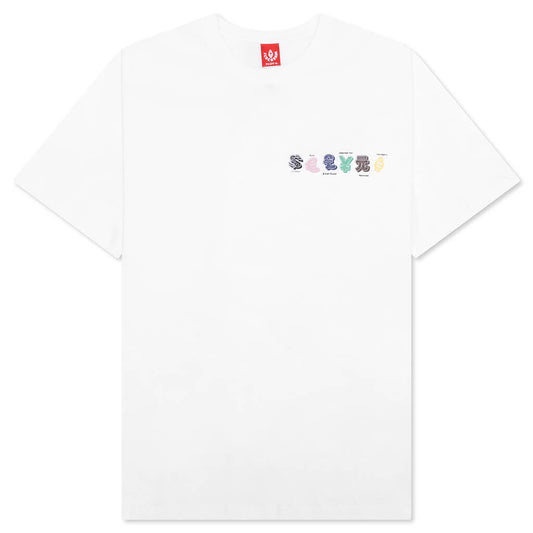 Cash Rules S/S Tee - White