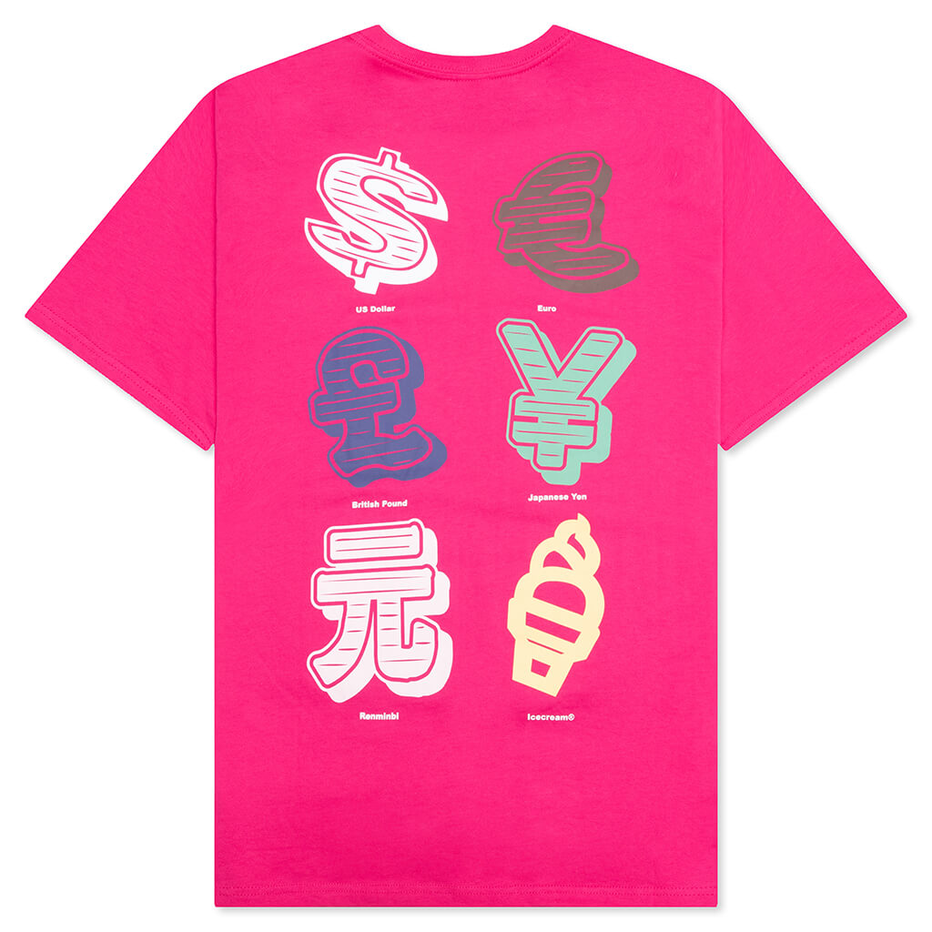 Cash Rules S/S Tee - Beetroot Purple