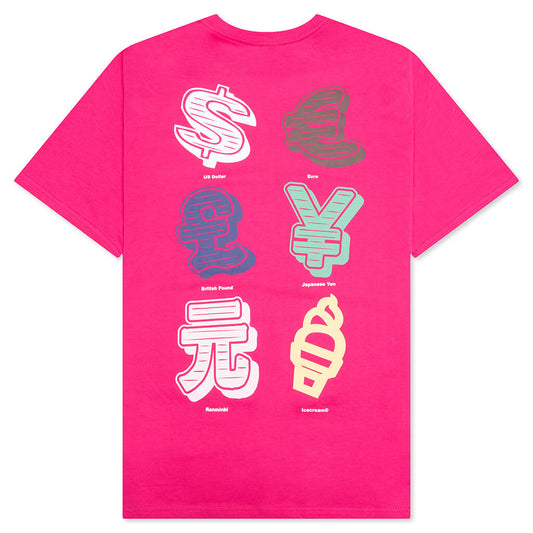 Cash Rules S/S Tee - Beetroot Purple