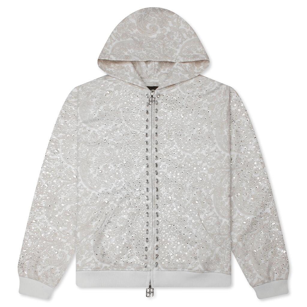 Cashew Blossom Sweat Hoodie - White