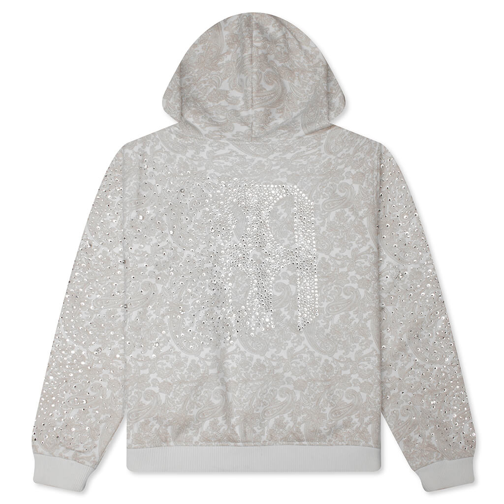Cashew Blossom Sweat Hoodie - White