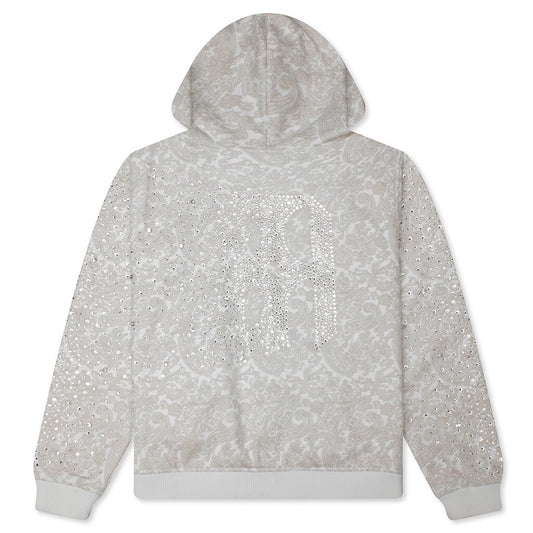 Cashew Blossom Sweat Hoodie - White