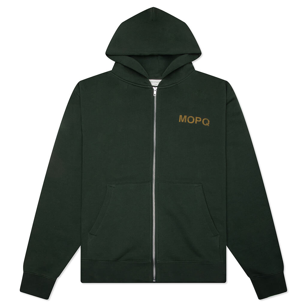 Castelli Zip-Up Hoodie - Forest
