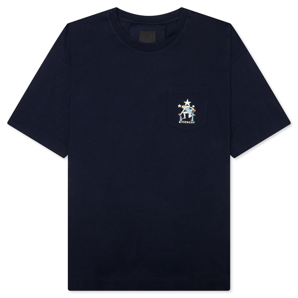 Casual Front Pocket Base - Medium Blue