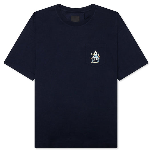 Casual Front Pocket Base - Medium Blue